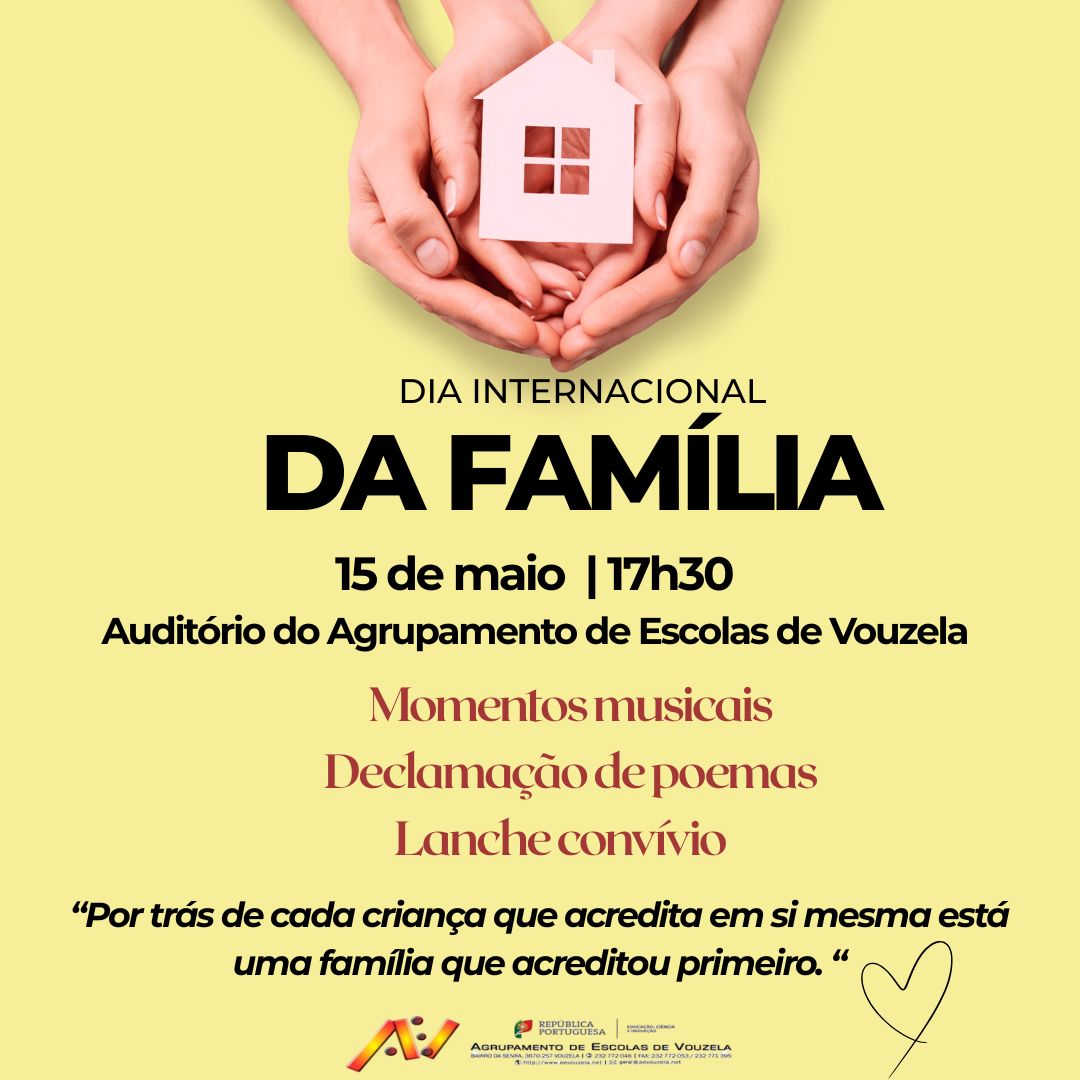 Cartaz dia internacional da família 2025 2